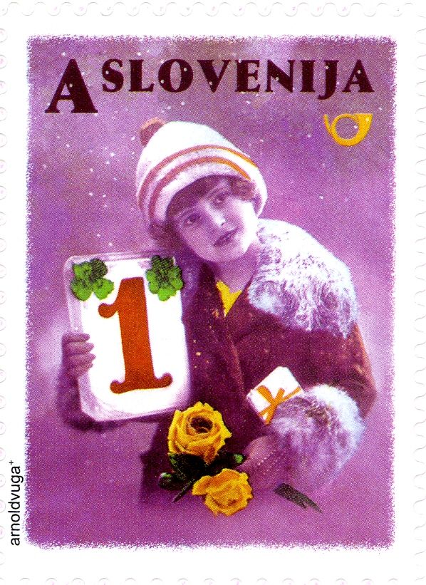New Year - Young Girl