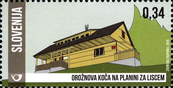 Oroznova koca on the Lisec mountain
