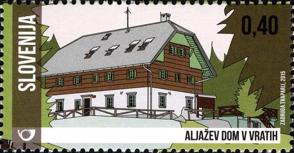 Aljazev dom in the Vrata Valley
