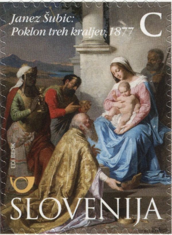 Adoration of the Magi by Janez Šubic