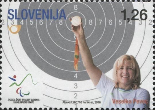 Veselka Pevec - Slovene Paralympic Medals