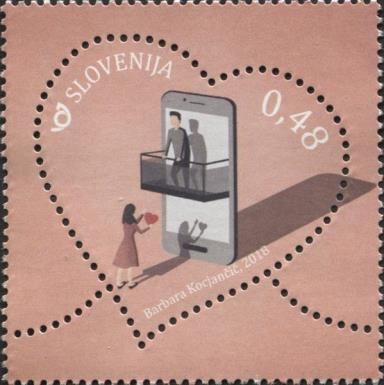 Greetings stamp - Serenade