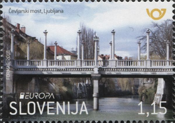 Europa 2018 - Cobblers' Bridge in Ljubljana