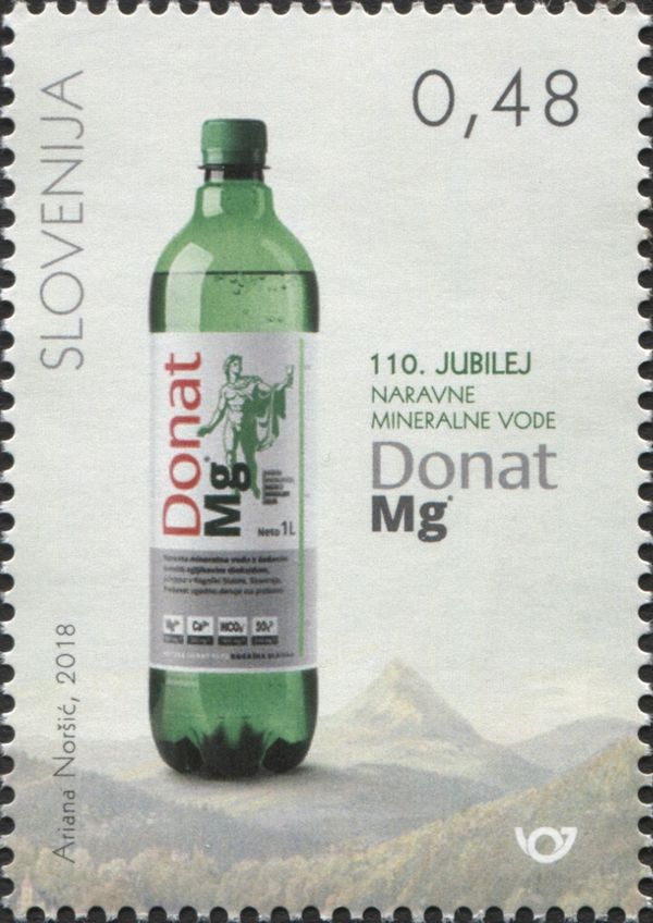 110th anniversary of Donat Mg natural mineral water