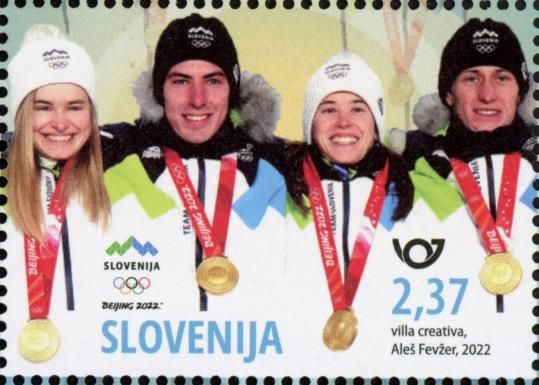 Golden Olympians - The Slovenian ski jumper