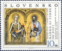 St. Peter and St. Lucia, Nardo Di Cione
