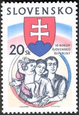 Independence of Slovakia, 10th Anniversary