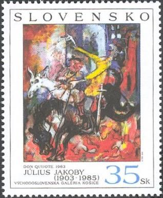 Don Quijote, by Július Jakoby