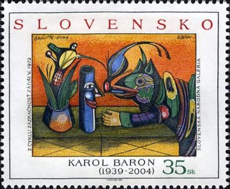 Painting of Karol Baron