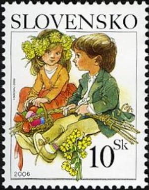 Children with flower