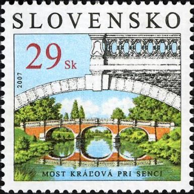 Bridge Kralova near Senec