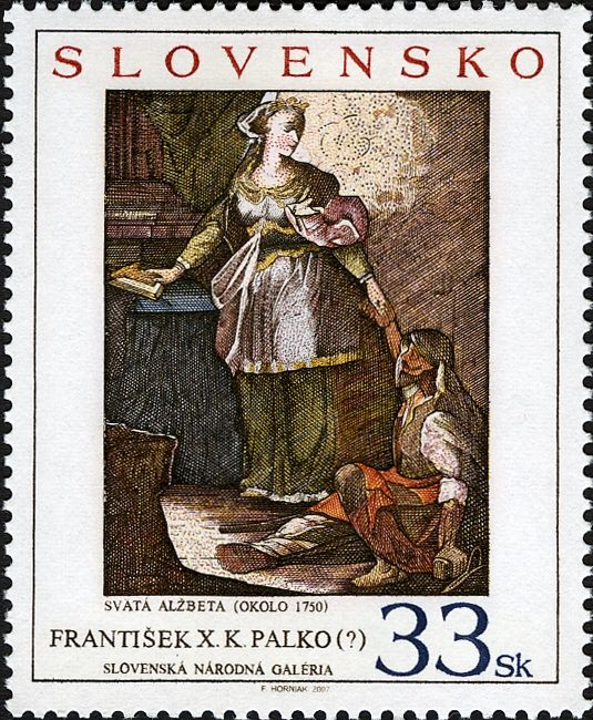Frantisek X.K Palko - Saint Elisabeth, about 1750