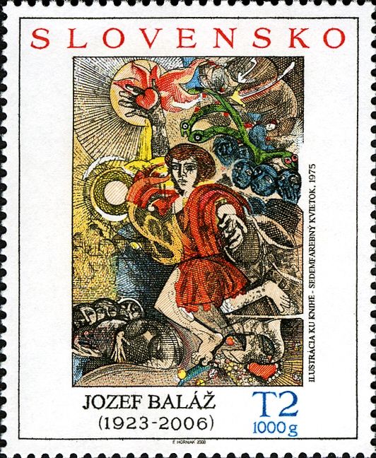 Jozef Balaz, Illustration from the Book Seven-coloured Flowe
