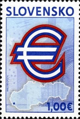 Commemorative Issue of the First Euro Stamp