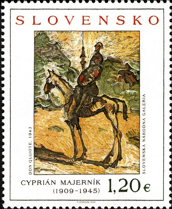 Don Quijote by Cyprián Majerník (1909 - 1945)