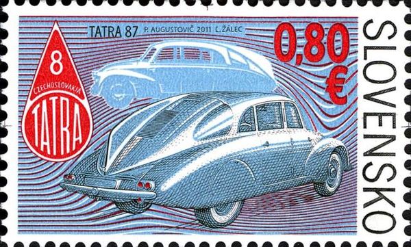 Vintage Cars - Aerodynamic Tatra 87