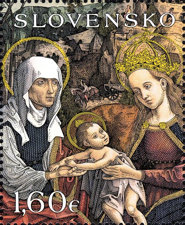 Panel painting of Metercia Roznava