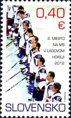 2nd Place in the World Ice Hockey Championship 2012