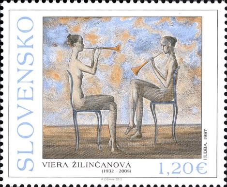 Painting by Viera Žilinčanová (1932 – 2008)
