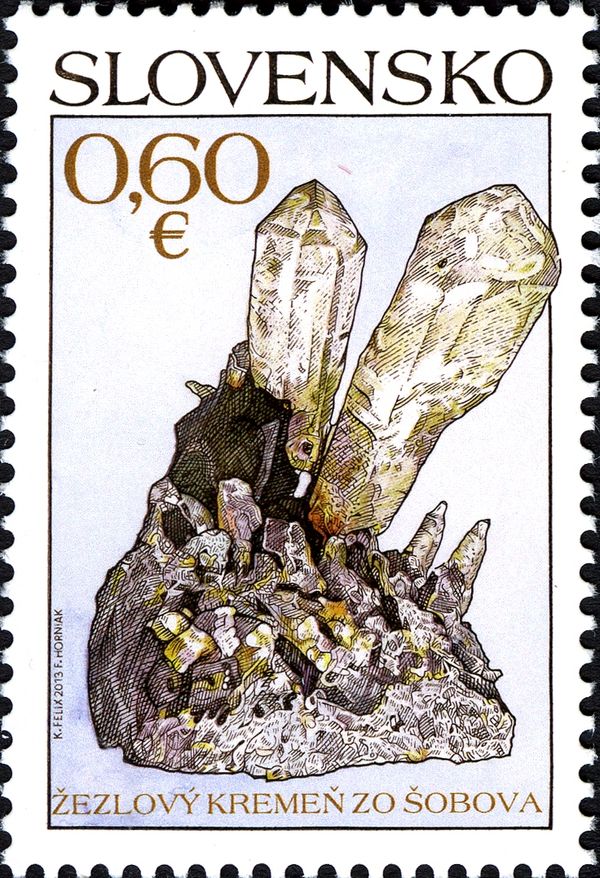 Slovak Minerals – Sceptre Quartz from Šobov