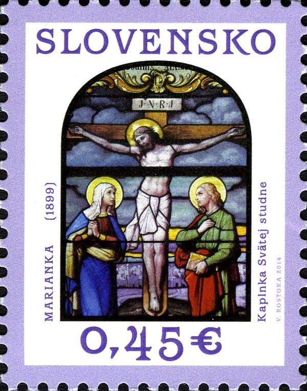 Easter 2014: Crucifixion - Stained Glass Windows of Romantic