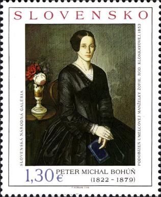 Portrait of the Artist’s Wife by Peter Michal Bohúň