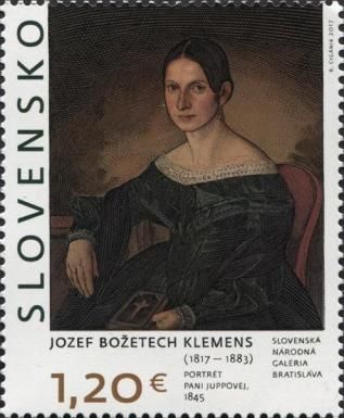 Portrait of Mrs. Juppová (1845), by Jozef Božetech Klemens