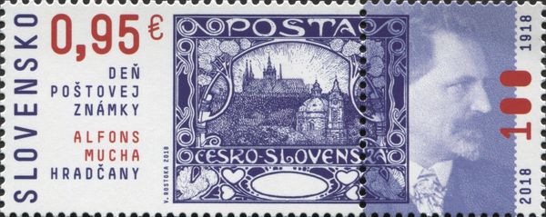 Stamp Day : Centenary of First Czechoslovak Stamp
