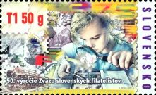 50th Anniversary of Union of Slovak Philatelists
