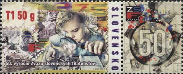 50th Anniversary of Union of Slovak Philatelists