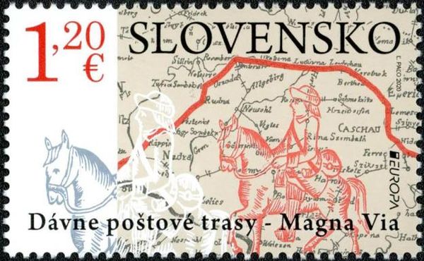 Europa (C.E.P.T.) 2020 - Ancient Postal Routes