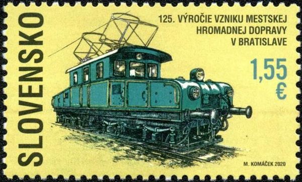Public Transport in Bratislava 125th Anniversary