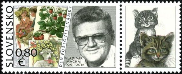 Stamp Day : Vladimír Machaj(1929-2019)