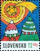 Children Watching Comet, by Kristína Gubienová