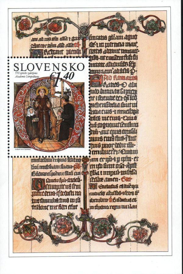 Scene from a 1494 scriptorium