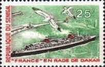 Passenger Boat “France” at Rade de Dakar