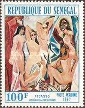 “The Young Ladies of Avignon” (1907) by Picasso