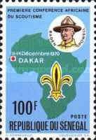 Map of Africa and R. Baden Powell