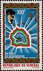 Outline of Senegal and Charles de Gaulle