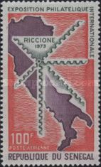 International Stamp Exhibition RICCIONE '73