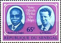 President Senghor and King Bauduin I