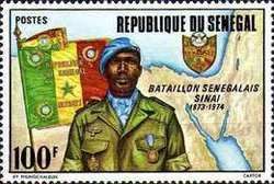 Senegalese U.N. Battalion in Sinai
