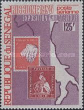 RICCIONE '75. Map and Stamps