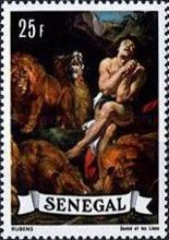Daniel in the Lions Den (1613-15) by Rubens