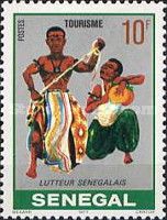 Senegalese Wrestler