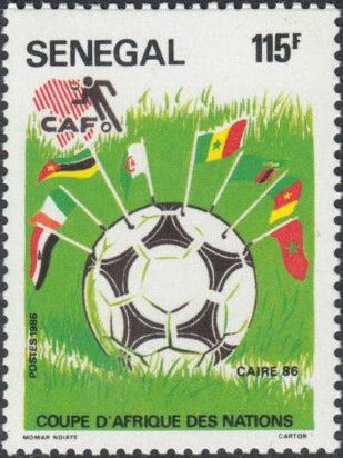 Football with Flags