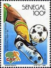 Player's Leg and Ball