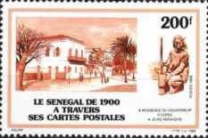 Goree Governor's Residence and Young Woman