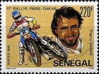 Motor Cyclist and Thierry Sabine