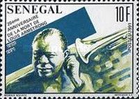 Luis Armstrong (1900-1971) and Trumpet
